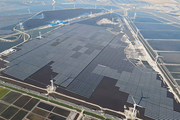 （海泰新能河北沧州地面电站）