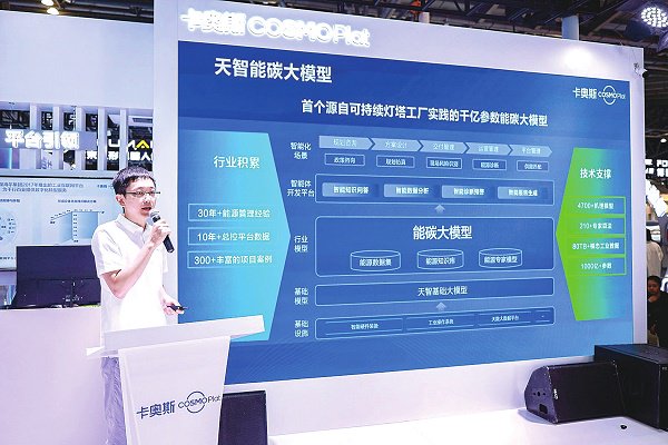 卡奥斯天智能碳大模型发布