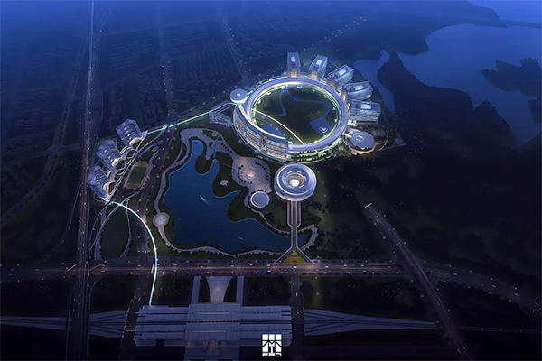 比亚迪全球研发中心效果图 图源：