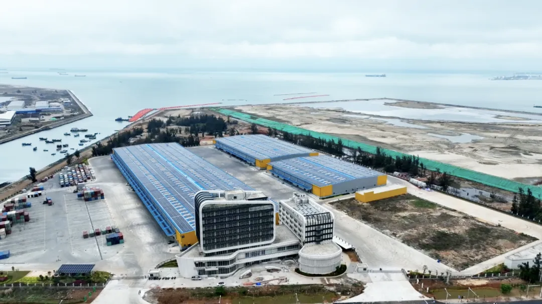 资料图：海南港航鑫三利物流园堆场。图源于海南港航物流有限公司