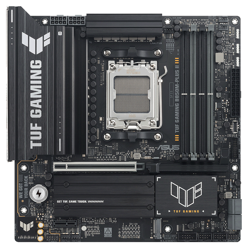 华硕tuf gaming b850m"重炮手二代"经典色款上市,1329 元起