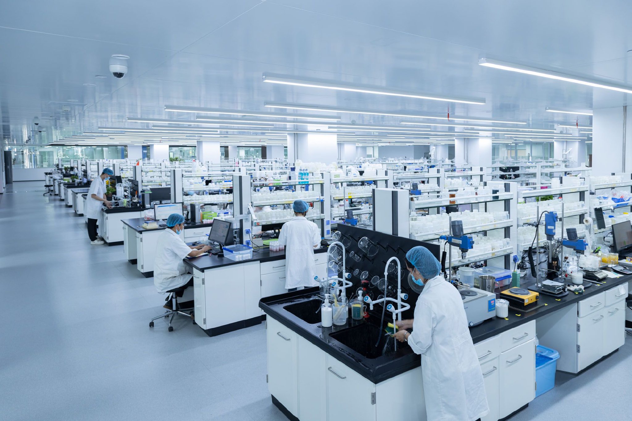 图为芭薇股份研究院全景。受访者供图