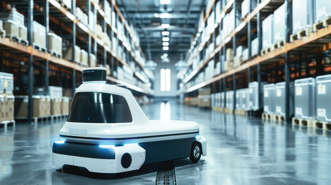 图 1：一款利用激光雷达导航的 AMR