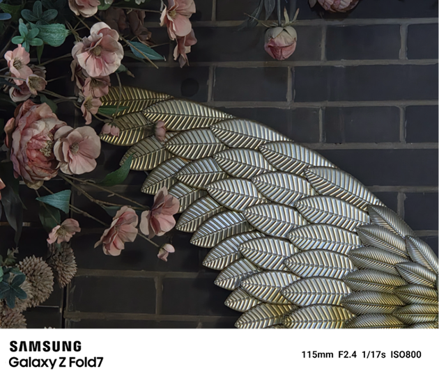 2亿像素模式下5倍变焦