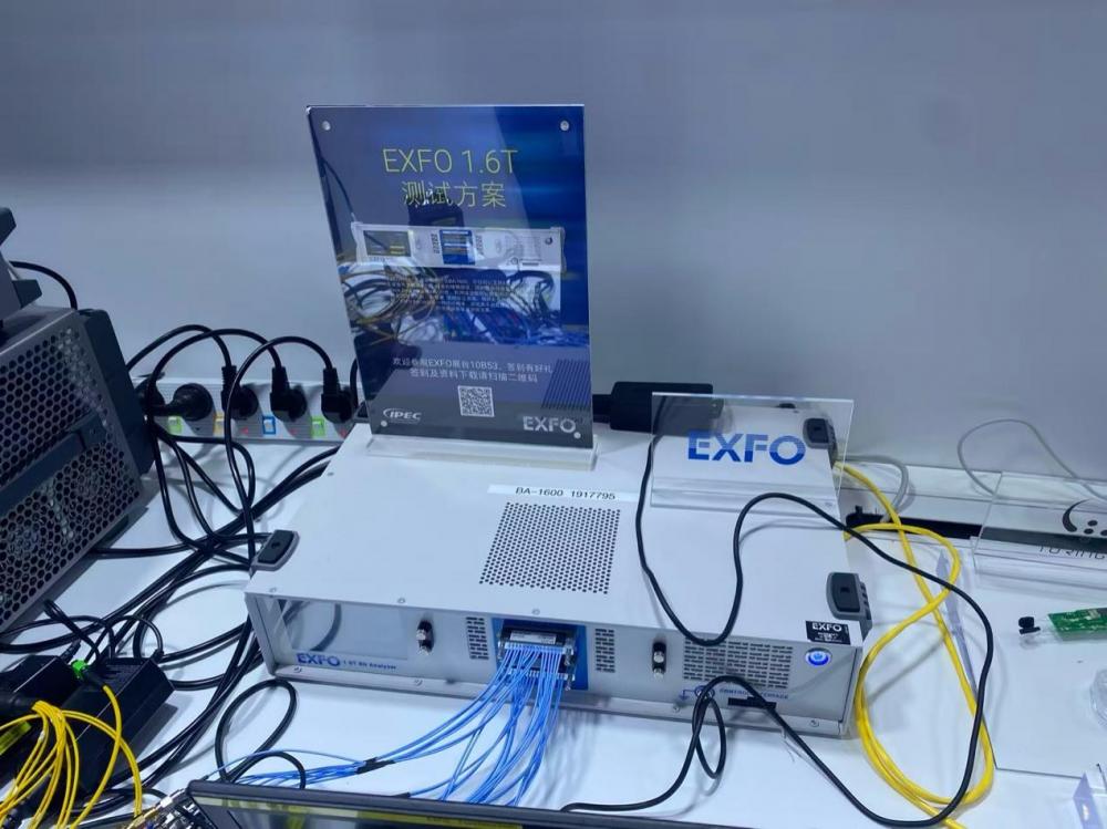 图：EXFO BA-1600 1.6T测试方案