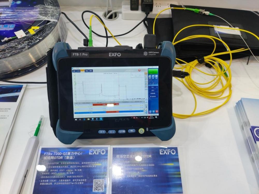 图：EXFO空芯光纤测试OTDR