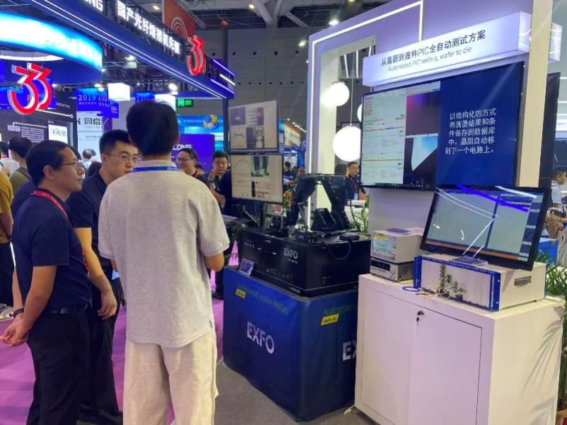 图：EXFO PIC全自动测试系统
