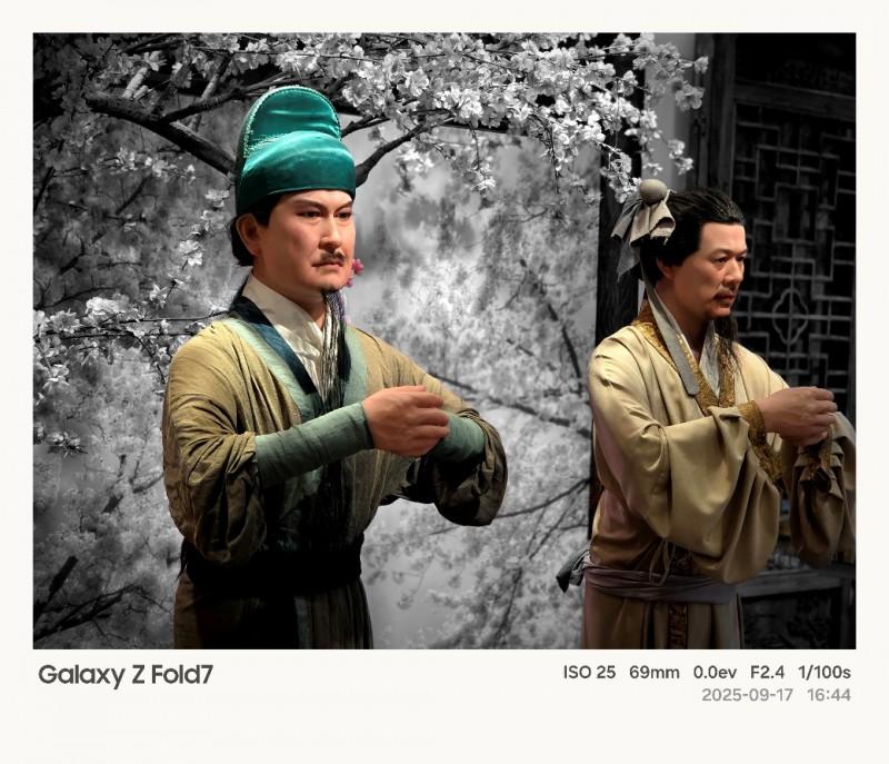 添加滤镜效果后的3倍变焦人像模式拍摄