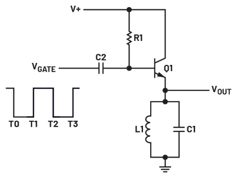 图1 脉冲振荡器