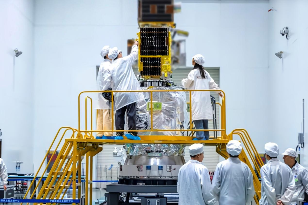 ▲ “卫星互联网防火墙”安全载荷装星图