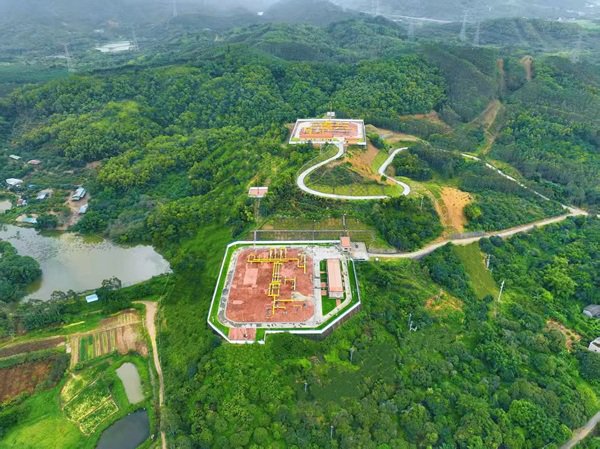 白花分輸清管站