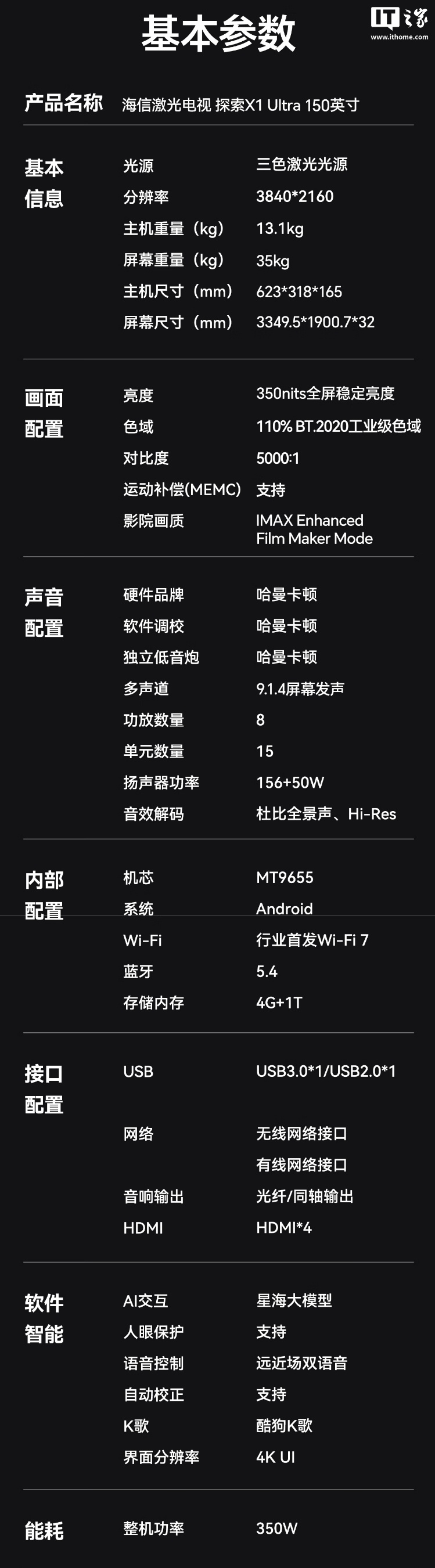 京东海信激光电视探索 X1 Ultra49999 元起直达链接