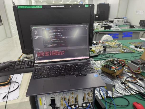 ▲ “卫星互联网防火墙”安全载荷试验图