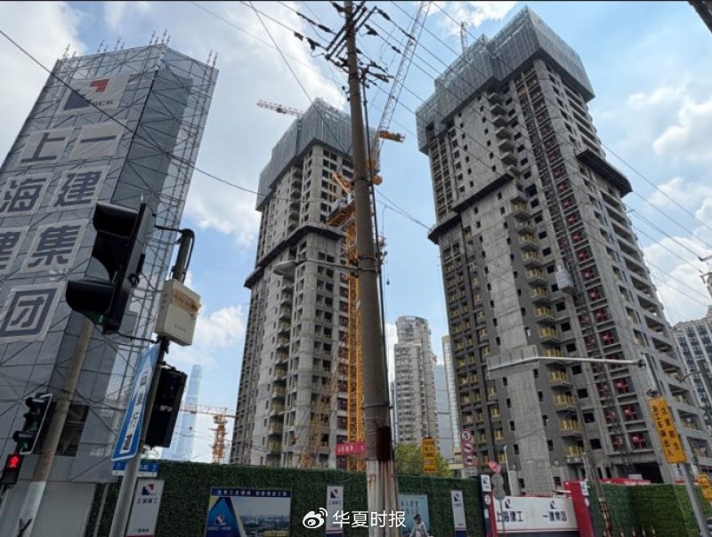 嘉里金陵华庭一期技俩基本成型。 李贝贝/摄