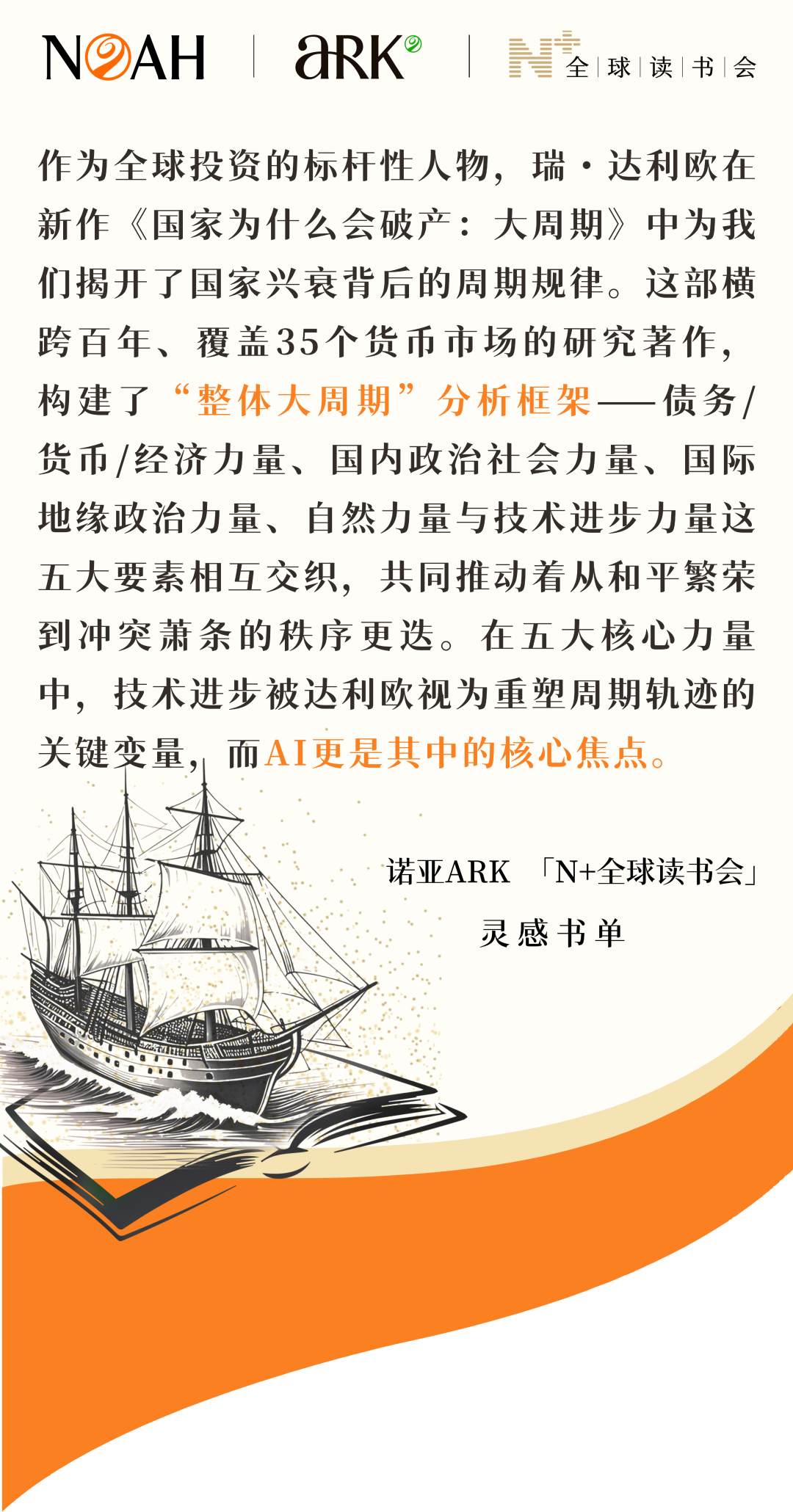 达利欧解码大周期：五大力量与AI重塑全球秩序｜格林威治经济论坛前瞻