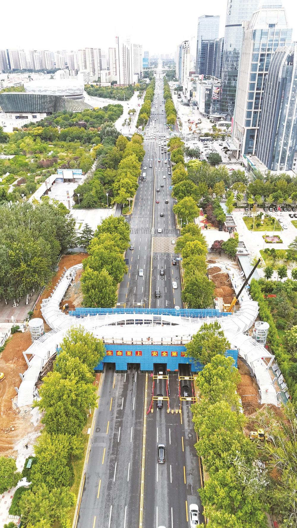 龙湖公园 过街天桥:俏姿初展贯南北|邯郸市_新浪财经_新浪网