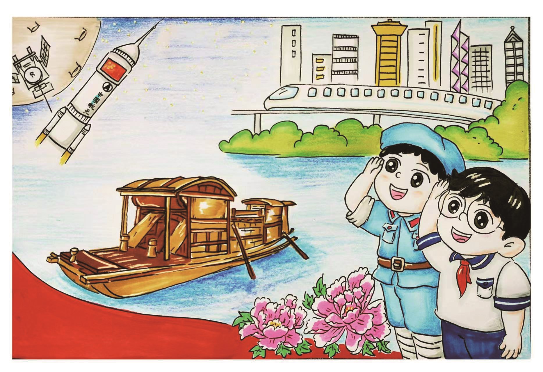 n桐乡市凤鸣小学601班 范祯熹 指导老师 胡小萍