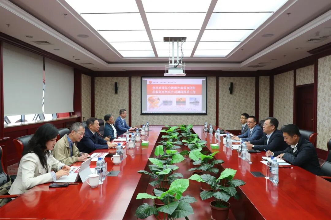 ▲ 阿克纠宾公司汇报工作情况