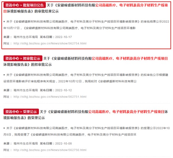 图片来源：亳州市生态环境局网站