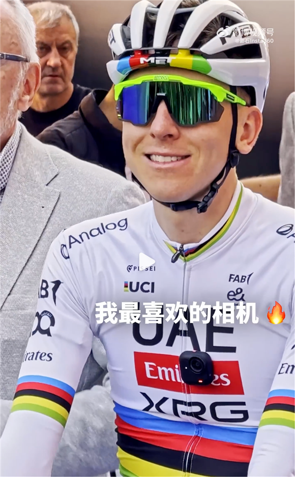 影石 Insta360 全球品牌大使波加查 | 图片来源：Instagram