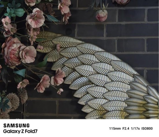 2亿像素模式下5倍变焦