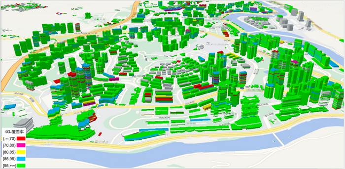 “Eagle See”网络覆盖效果呈现图