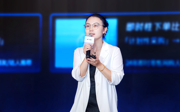 ▲ 微盟企服生态运营部负责人  王媛媛