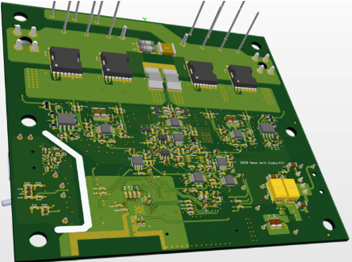 图4：Combo JFET评估板正反面视图