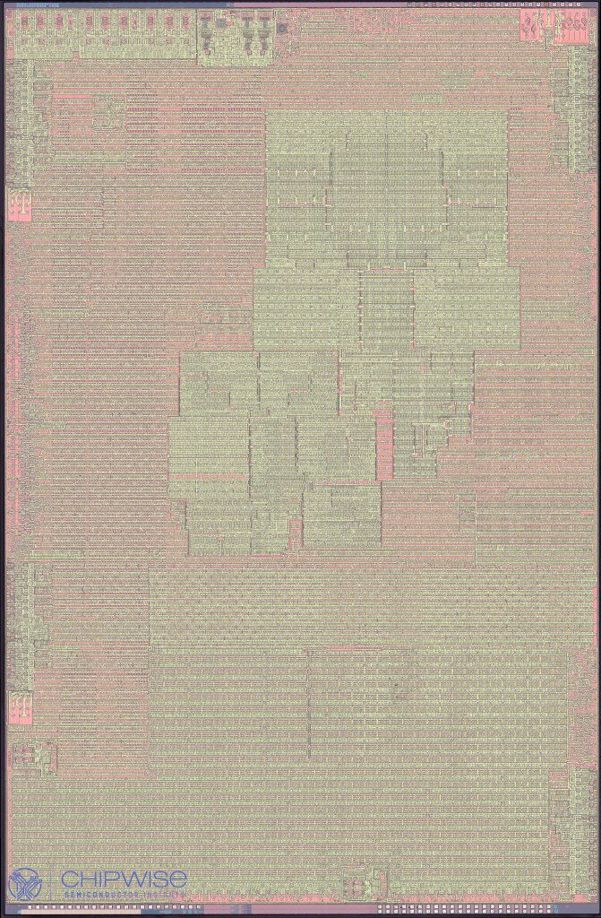 苹果 A19 芯片正面图，图源：chipwise