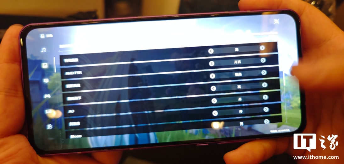 游戏时，沿着中曲台跑图 7 分钟左右，游戏结束后，测得平均帧率为 59.5FPS，帧率曲线十分平稳，几乎就是一条直线。