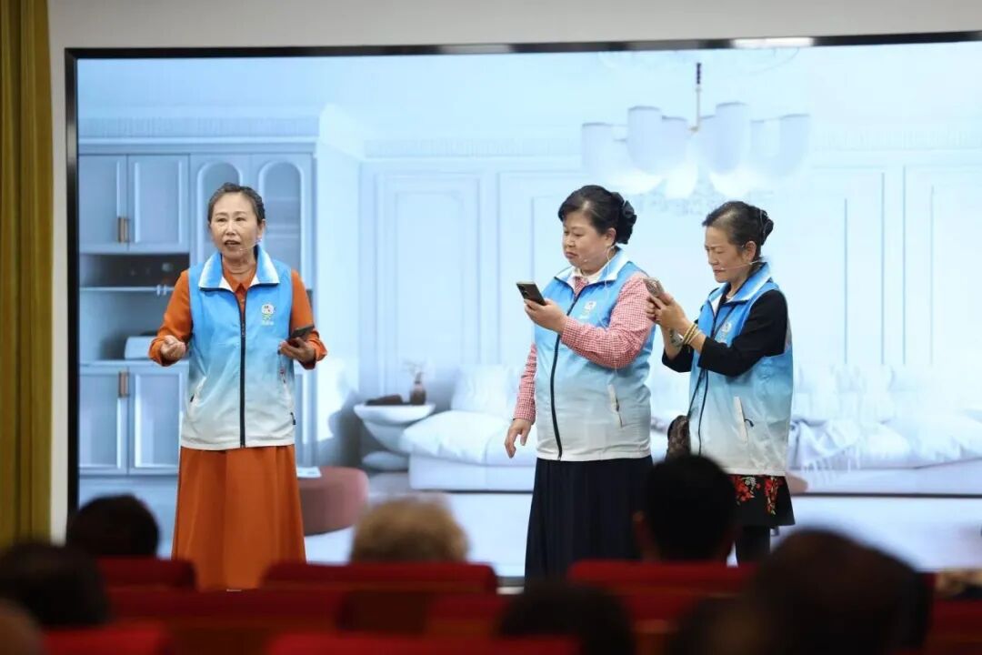       《网络安全保卫战》情景剧。新京报记者 王飞 摄