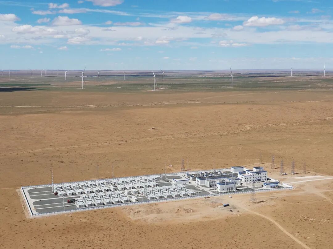 ▲ 全球首座百兆瓦时级数字储能电站远景