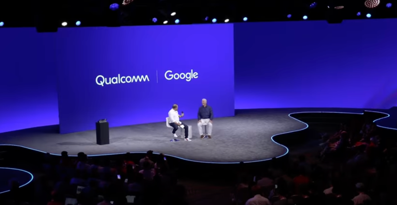 高通公司总裁兼 CEO 安蒙和谷歌高级副总裁 Rick Osterloh 畅谈「Android PC」｜图片来源：高通