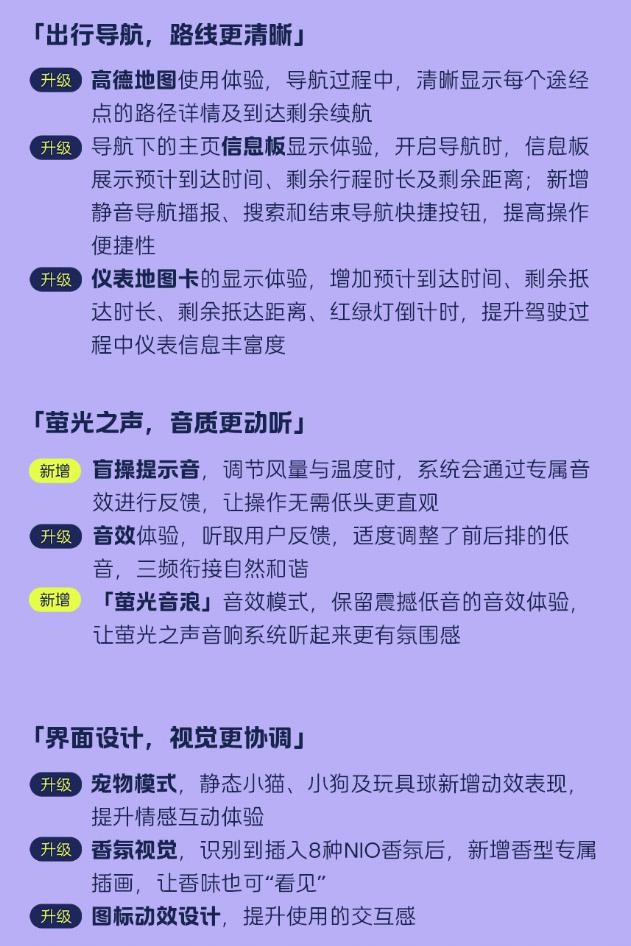 车机界面、音效升级