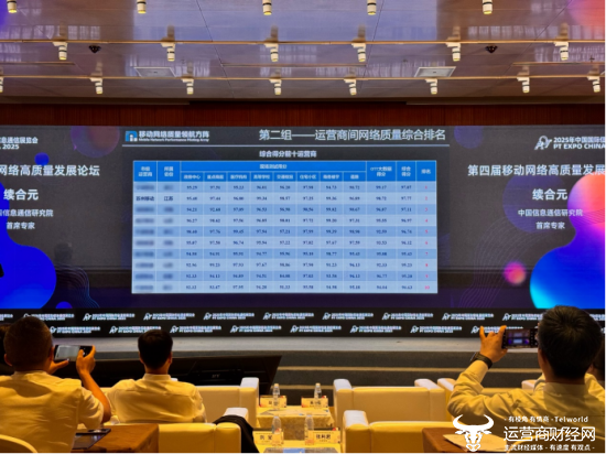 第四届移动网络高质量发展论坛现场图