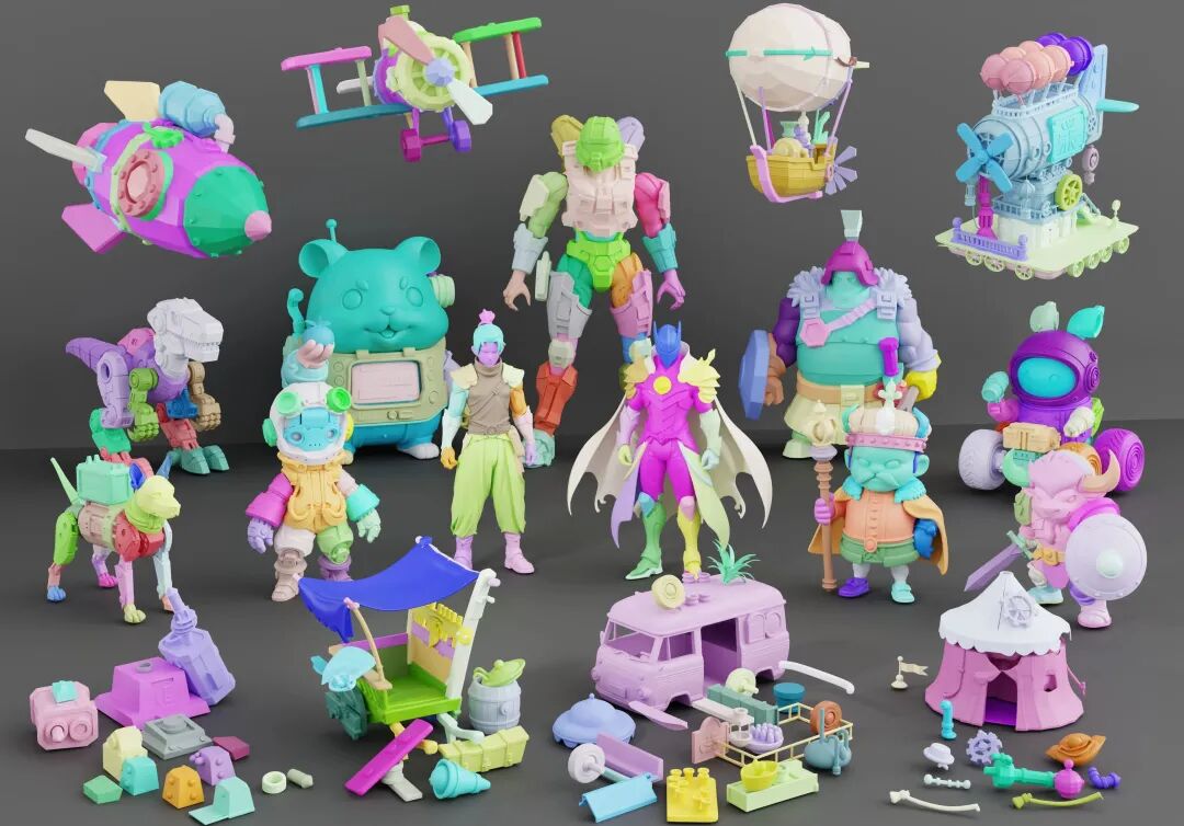 ▲ X-Part 的组件生成结果