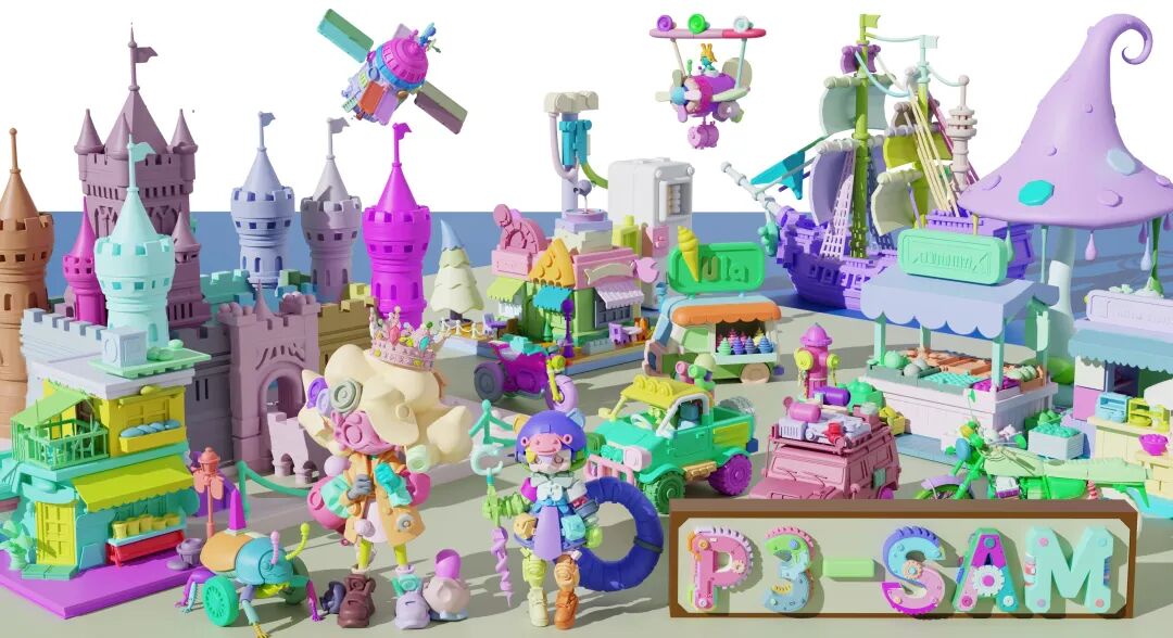 ▲ P3-SAM 的组件分割结果