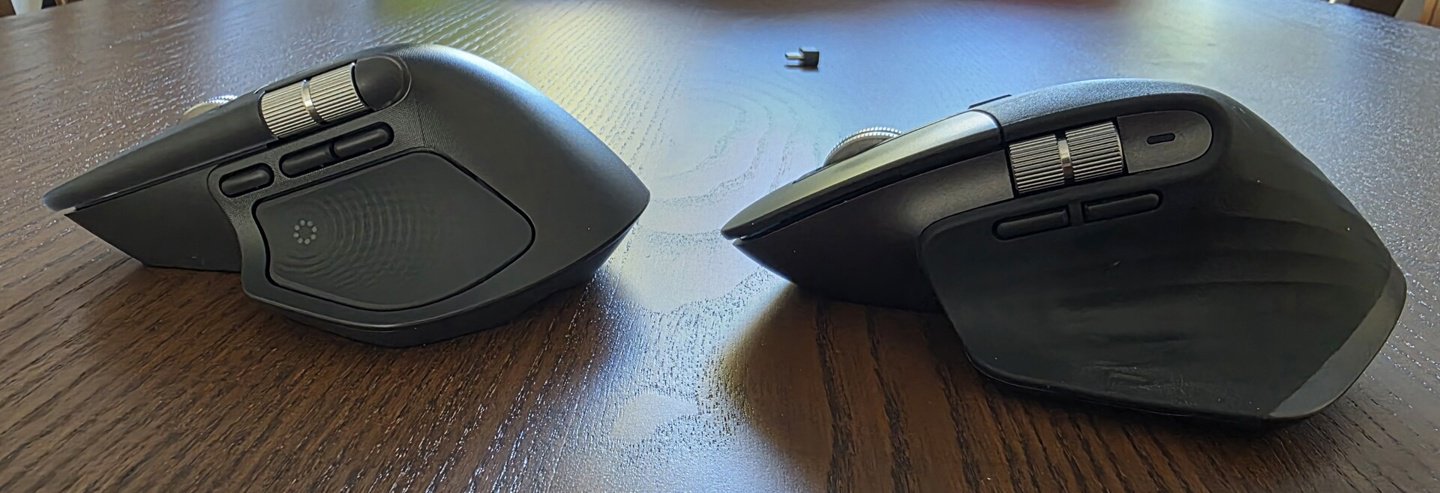 MX Master 4 与 MX Master 3