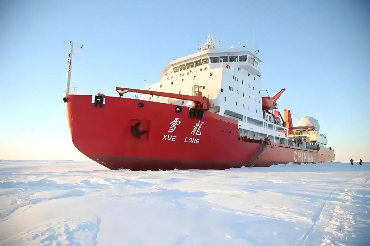 “雪龙 2”号。图源中国科学院宁波材料所