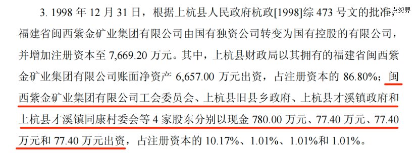 一群福建村民，因紫金矿业意外暴富