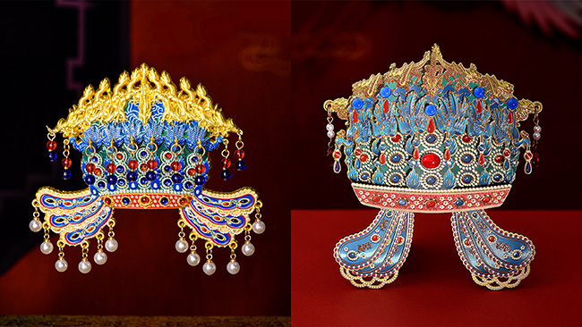 凤冠冰箱贴 来源：中国国家博物馆官网