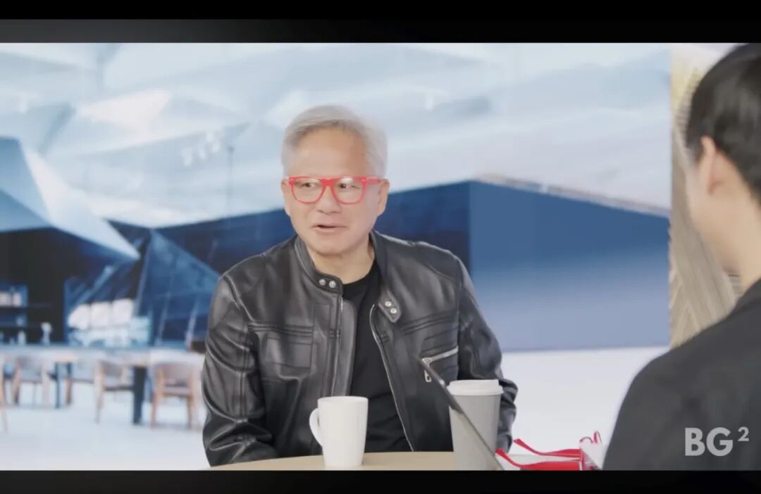 黄仁勋访谈截图