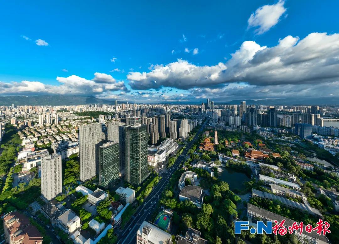 福州市科创走廊怡山片区。池远 摄