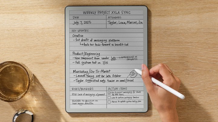 无背光版 Kindle Scribe｜Amazon
