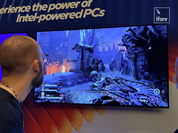 ▲ Panther Lake 核显高帧数运行 3A FPS 游戏