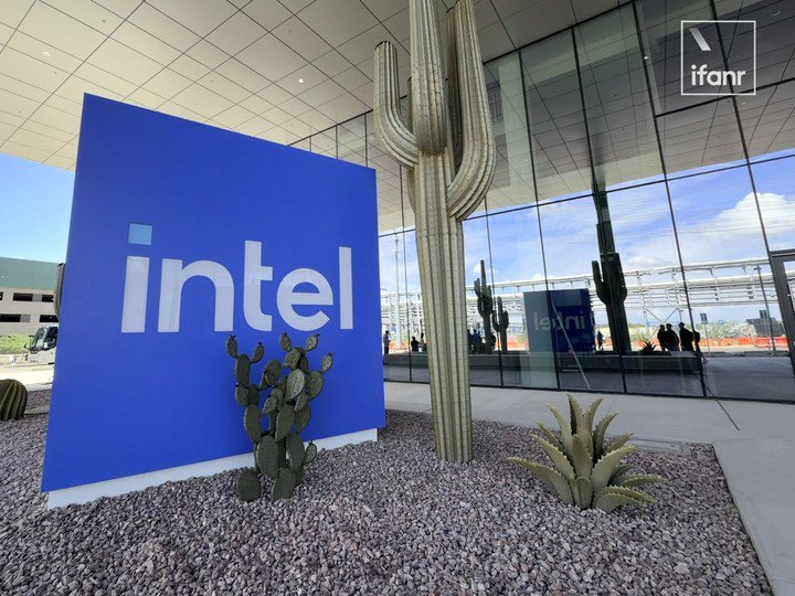 ▲ 英特尔位于美国亚利桑那州的芯片工厂