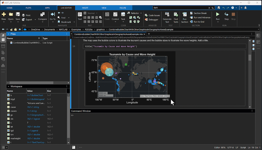 图注 使用 MATLAB最新版桌面中的边栏来访问面板和创建自定义桌面布局