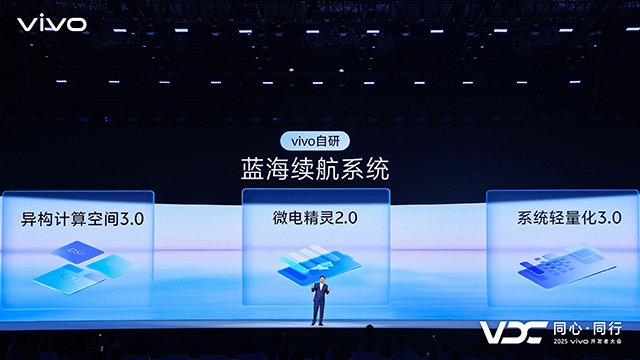 vivo副总裁、OS产品副总裁，vivo AI全球研究院院长周围介绍蓝海续航系统