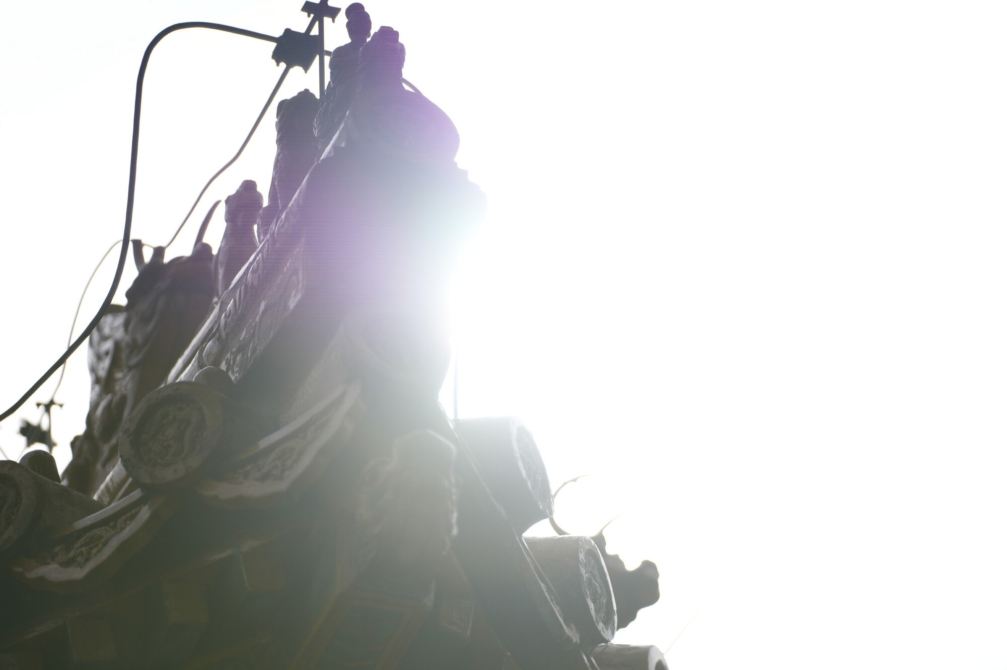 老蛙AF FF 200mm F2.0 C-Dreamer镜头眩光测试