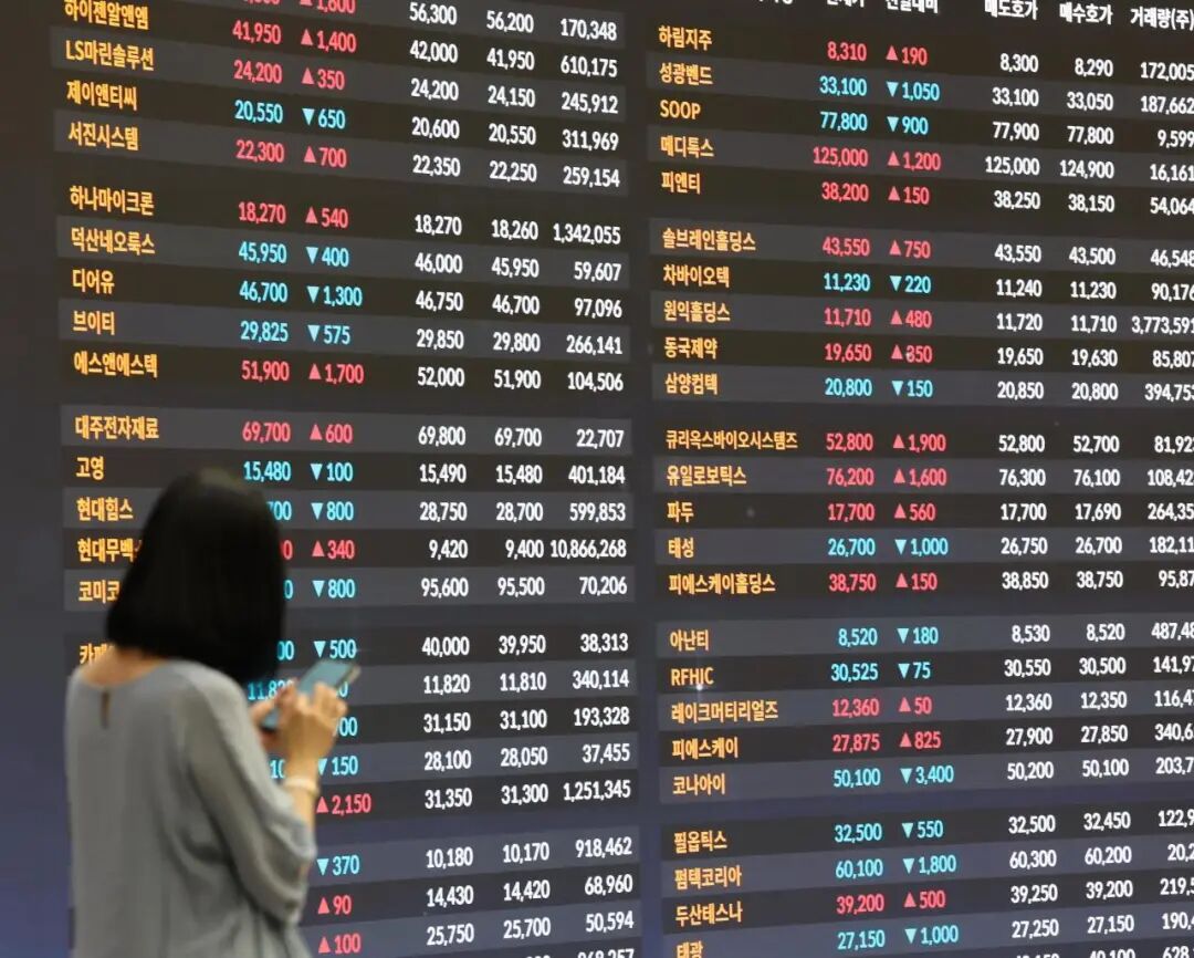 半导体股暴涨助力韩国国民年金持股价值突破1万亿元